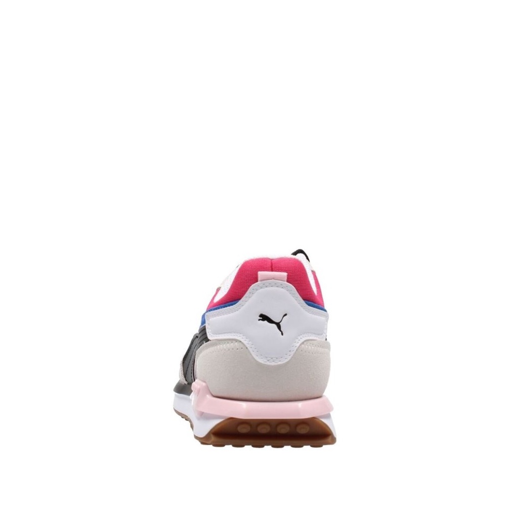 Puma City Rider Low Top Mens Casual Shoes White Pink 382044-04 NEW Multi Sz - Picture 5 of 5